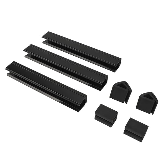 Yajisi Golf Cart Windshield Clips Sash Mounting Kit Professional Heavy Duty Windshield Retaining Bottom Clips for Yamaha G22 2003 To 2007, Durable Plastic Rubber Hardware Replacement Parts, 37 In