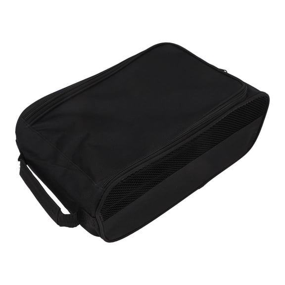 Yajisi Golf Shoes Bag Portable Ample Space Breathable Lightweight Nylon Sports Shoe Storage Bag for Travel Outdoor Gym Soccer Sneakers Carrier (16.1 x 13.8 x 1.6 inches / 41 x 35 x 4 cm)