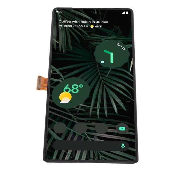 Yajisi Google Pixel 6 Pro 5G AMOLED Touch Display Digitizer Assembly Screen Replacement Repair Kit with Complete Fix Tools (6.7 inches / 17.0 cm) - Compatible with Model G8VOU GLUOG