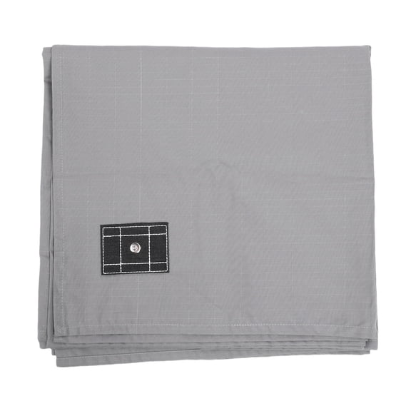 Yajisi Grounding Bed Sheet 95% Organic Cotton 5% Silver Fiber Earth Connected Sheet Fits All Mattress Sizes with Grounding Cord for Sleeping 104.33 X 23.62in Gray US Plug