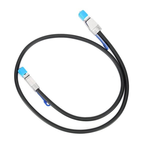 Yajisi H0503 Mini SAS SFF-8644 to HD-8644 Cable, 12Gbit/s Server Data Wire cord, High-Speed Switch Line for Computer Hard Disk and Servers, 9.84 ft / 3 m, Black