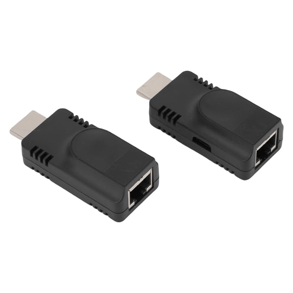Yajisi HD Multimedia Interface Extender Over Single Cat5e 6 1080P At 60Hz 196.85ft Transfer Distance Network Converter for HDTV PC Projector