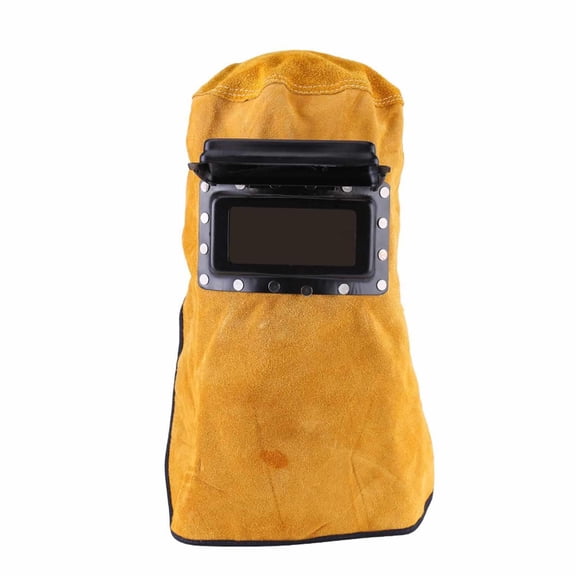 Yajisi HeatResistant Welding Helmet with FlipOpen Lens, Breathable Comfort & Full Neck Protection