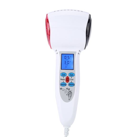 Yajisi Hot and Cold Facial Massager Cryotherapy Skin Toning Device with Light Therapy (EU Plug)