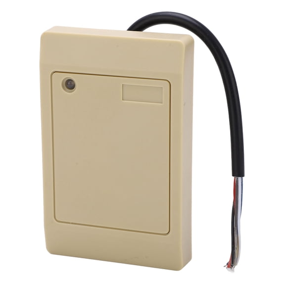 Yajisi IC ID Card Reader Professional 125khz IP65 Waterproof Small Access Card Reader For Door Entry System Smart Electronic Lock Component Weather Resistant 5.91 inches / 15.00 cm