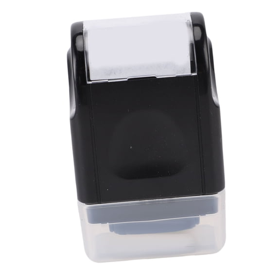 Yajisi ID Protector Ink Roller Identity Theft Protection Stamp Set Small Black with 3 Replaceable Refills (8.66 inches / 22 cm)