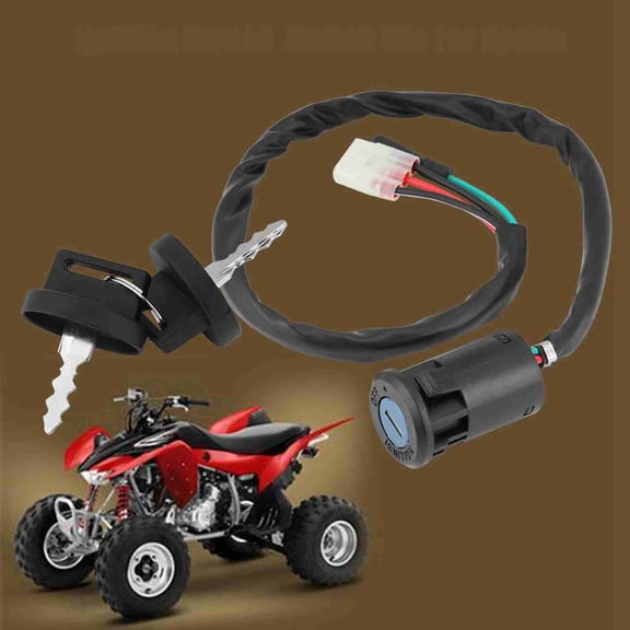 Yajisi Ignition Key Switch Fits For Honda TRX400EX TRX 400EX[cite: 1]