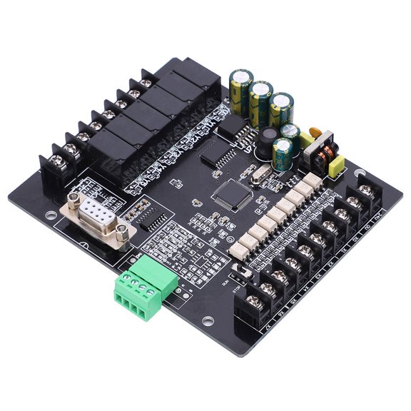 Yajisi Industrial Control Board PLC Programmable Controller Module with Temperature Probe FX1N14MR3N, High-Speed Counting, 24V DC Relay Output, 6.3 inches / 16.0 cm - Reliable Automation Solution