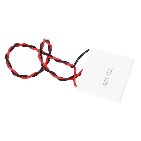 Yajisi Industrial Grade Thermoelectric Cooler Module, TEC1-12707 40x40mm Peltier Cooling Plate, 2.4x2.0x1.2in