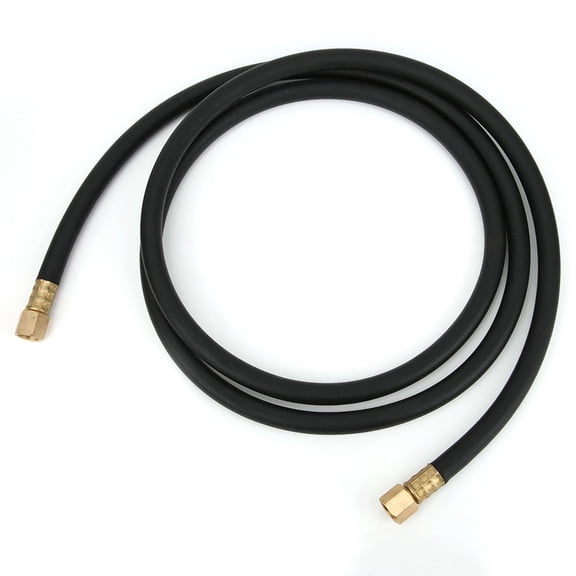 Yajisi Inert Gas Hose Argon CO2 Nitrogen Compressed Air Welding Hose Union Nut 1/4 Inch 2.0m (78.7 inches / 200 cm) Heavy Duty Rubber Brass Replacement Parts