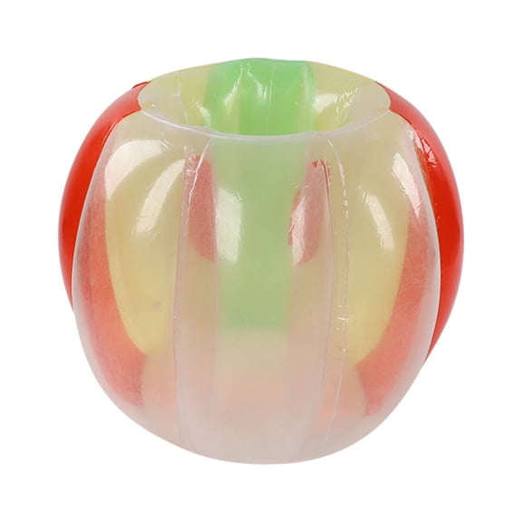 Yajisi Inflatable Bumping Ball Foldable Portable Body Bubble Ball 35.4 inches / 90 cm for Party Games Red Yellow Green