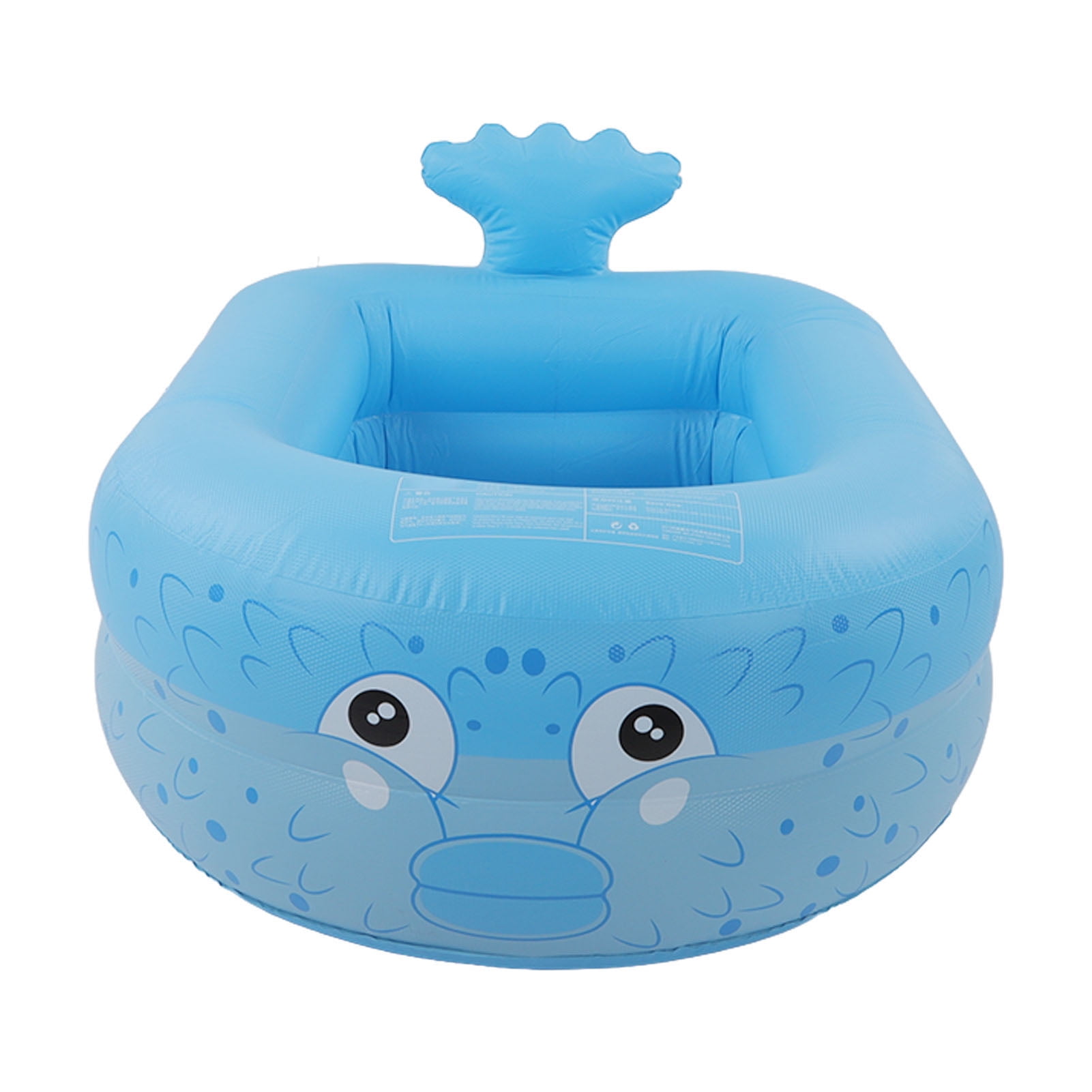 Yajisi Inflatable Swimming Pool for Kids and Toddlers, 43.3 x 35.4 x 13.8 inches / 110 x 90 x 35 cm Cartoon Blow Up Kiddie Pool for Backyard Summer Water Fun, Durable PVC Thickened Family Bath Tub
