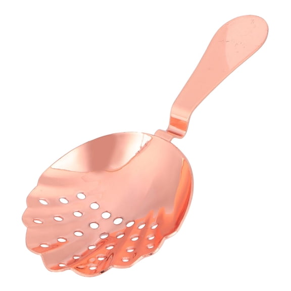 Yajisi Julep Cocktail Strainer 304 Stainless Steel Ice Drink Filter Barware Bartending Accessory Rose Gold 7.0 x 3.0 inches / 17.7 x 7.5 cm