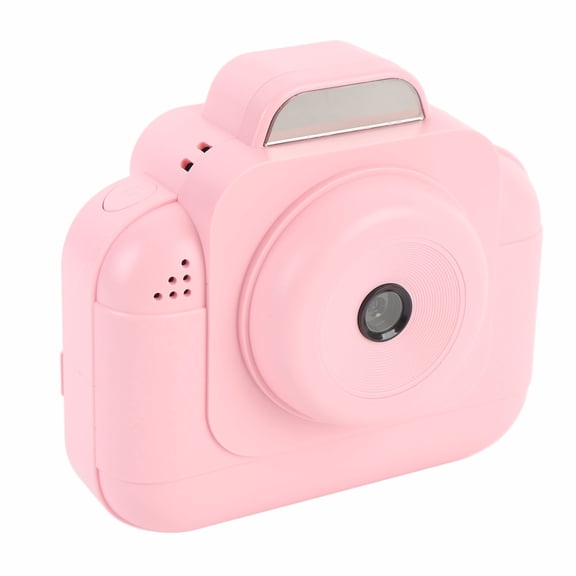 Yajisi Kids Instant Print Camera 2.4 Inches / 6.1 cm Screen 48MP 1080P HD Video 6X Digital Zoom Compact Digital Toy Camera with Thermal Print Paper Birthday Christmas Gift for Boys Girls, Pink