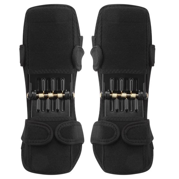 Yajisi Knee Support Powerful Rebound Spring Force Knee Pads NonSlip Leg Protector (11.8 inches / 30 cm)