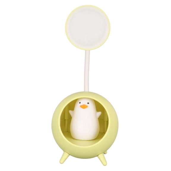 Yajisi LED Desk Lamp Innovative Cute Eye Protection Mini USB Reading Light for Travel Study Home Office Grass Green Portable Table Lamp 1000mAh Battery Energy Efficient Flexible Small Bright