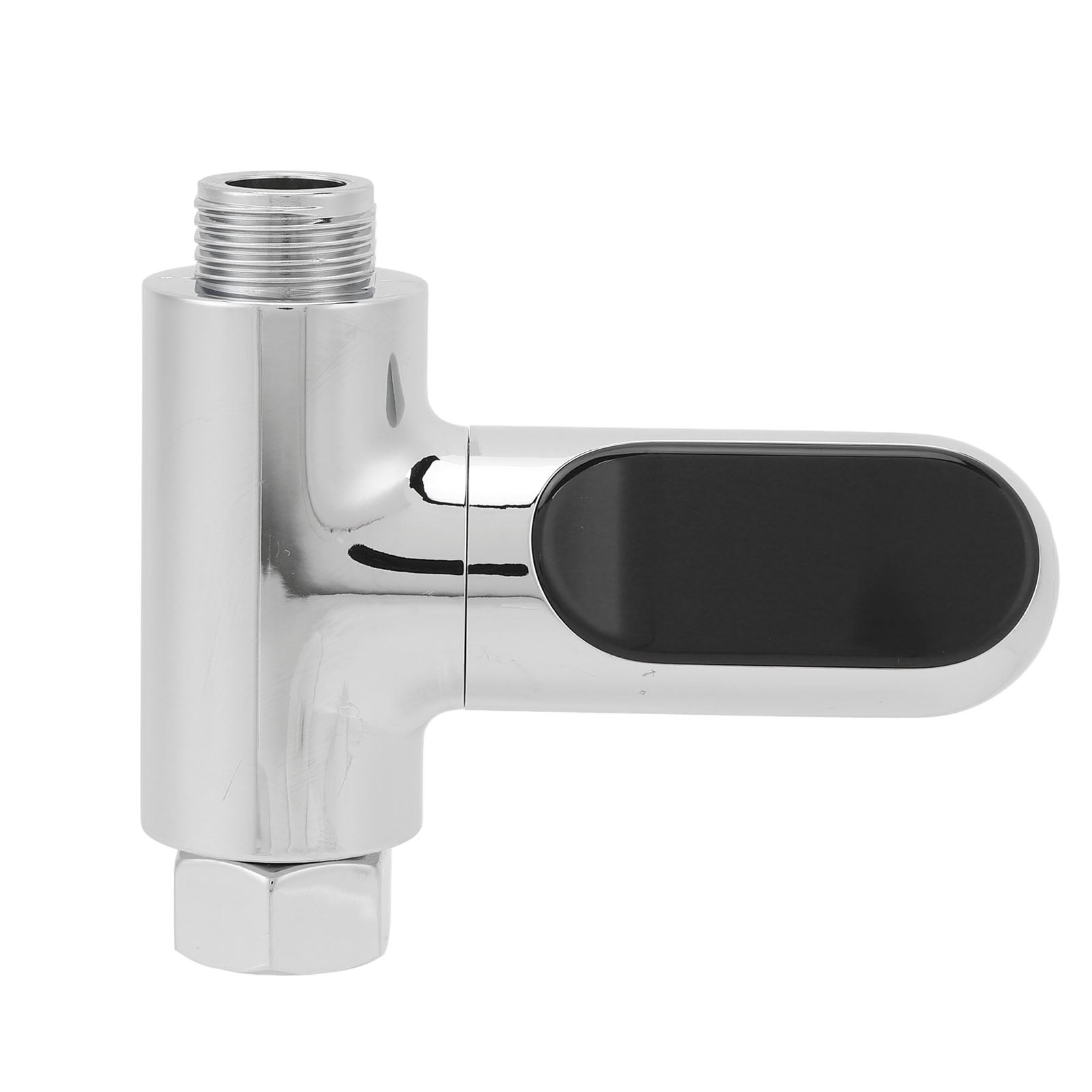 Yajisi Led Digital Display Shower Water Thermometer, Fahrenheit Celsius Bath Thermometer for Home Bathroom Kitchen Handheld Sprinkler Head, 32°F-212°F / 0°C-100°C High Precision Sensor