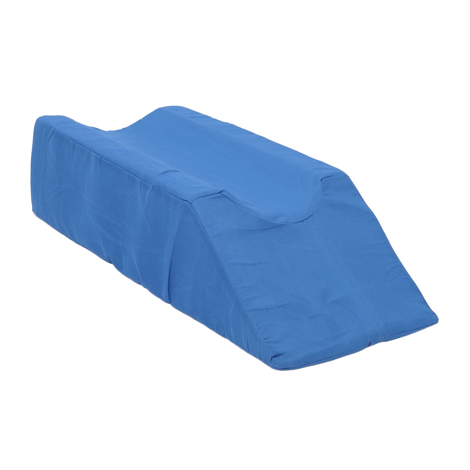 Yajisi Leg Wedge Pillow Ergonomic High Density U Shaped Leg Elevation Pillow for Sleeping, Support Cushion with Removable Cover, 23x11x6 inches / 59x28x15cm, Blue