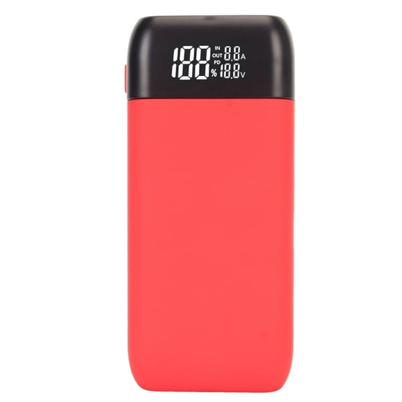 Yajisi Lii MP2 18650 21700 Battery Charger Power Bank with Digital Display QC3.0 Quick Charging Type C Input Portable Mobile Power Supply and dual USB ports 18x12x4 inches / 45.7x30.4x10.1 cm