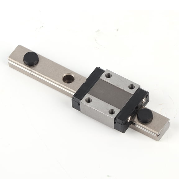 Yajisi Linear Rail Guide MGN12C 12mm High Accuracy Stable Sturdy Durable Small Lightweight Linear Sliding Guideway for CNC DIY Project [100mm / 3.93in]