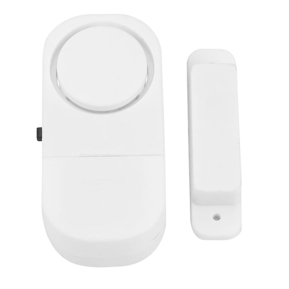 Yajisi Magnetic Sensor Alarm 90dB Wireless Window/Door Security, PeelandStick, DustProof, LongLasting