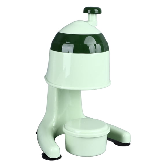 Yajisi Manual Shaved Ice Machine Portable Hand Crank Snow Cone Maker for Home Kitchen, Camping and Parties, Small Professional Ice Crusher Tool (7.87 x 7.87 x 6.69 inches / 20 x 20 x 17 cm)