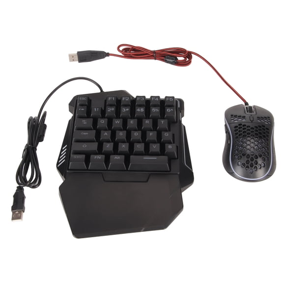 Yajisi Master Pro Keyboard Mouse Converter Combo Wired Keypad Adapter Set Mobile Game Converter for PS5, PS4, Xbox One X/S, Nintendo Switch - Includes Keyboard & Mouse, 9.84 in / 25 cm, 14.11 oz