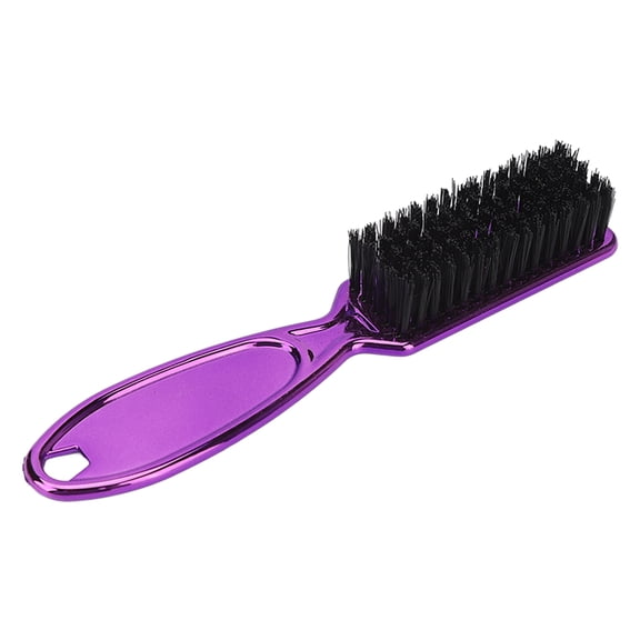 Yajisi Men's Beard Styling Comb & Grooming Brush, Double-Sided Haircut Tool for Mustache Care, Multifunctional Detangling Pocket Comb for Home & Travel Use, Purple, 3.1 inches / 8 cm