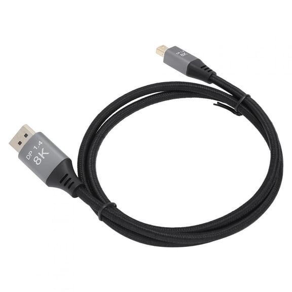 Yajisi Mini DP to DP Adapter Cable 1.4 Version 8K High Definition 39.37 inches / 1m DisplayPort Cord