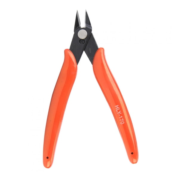 Yajisi Mini Diagonal Pliers Electrical Wire Cable Cutter Side Snips Flush Pliers Hand Tool 7.87 inches / 20 cm (Red) [cite: 1, 6]
