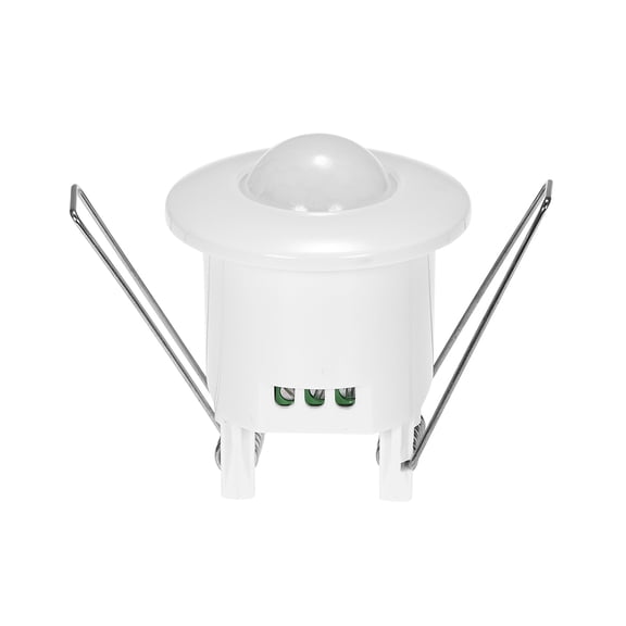 Yajisi Mini Infrared Motion Sensor Switch 360 Degree PIR Detection AC110V-240V Recessed Ceiling Occupancy Detector