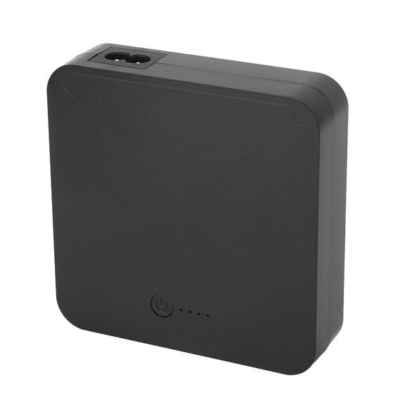 Yajisi Mini Uninterruptible Power Supply 8000mAh Battery Backup UPS 220V EU Plug for Home Router Camera 24V POE Port 18W Max Surge Protection Security Continuous Power System 8.27 Inches Black