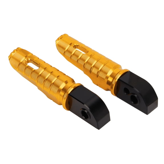 Yajisi Motorcycle Rear Foot Peg Rest CNC Aluminum Alloy Replacement for Street Scrambler 900 2016-2021 Gold (5.1 inches / 13 cm)[cite: 1]