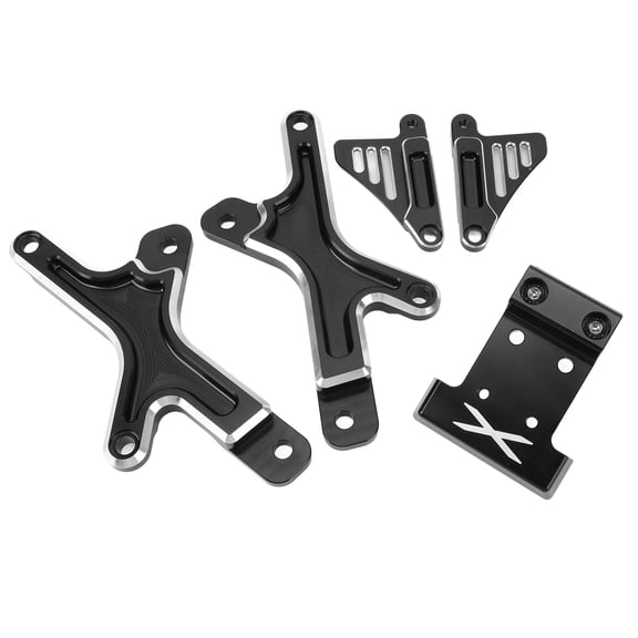 Yajisi Motorcycle Seat Riser Kits Metal Body Suspension Lift Extenders Subframe Raising Bracket 27 Pcs Black Fit for SUR-RON Light Bee X S