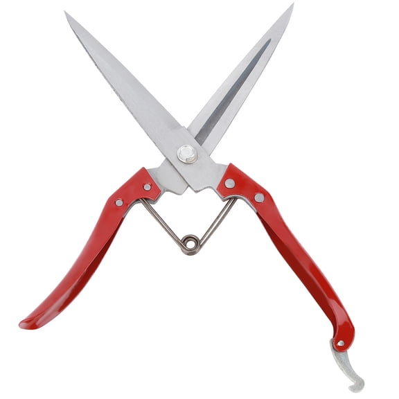 Yajisi Multifunctional Manual Stainless Steel Sheep Wool Shear Trimming Scissor with Spring for Farm Animals, 11.8 inches / 30 cm