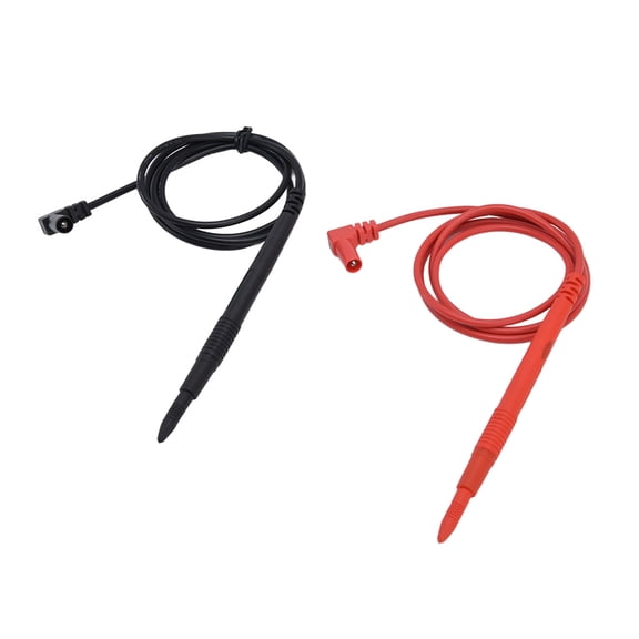 Yajisi Multimeter Leads Test Pen Ultra Fine Gold Plated Copper Needle Tip Probes Universal 1000V 10A Professional Test Leads for Digital Pointer Multimeters Dual Units 42.5 inches / 108 cm