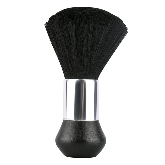 Yajisi Neck Duster Brush Soft Hair Cleaning Brush for Salon Hairdressing Styling Tools, Black (3.9 inches / 10 cm)