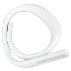Yajisi Neck Reading Light Color Brightness Adjustable Flexible Hands Free LED Book Light for Bed Camping Repairing Crafting Knitting White Lightweight Rechargeable 1800mAh Battery