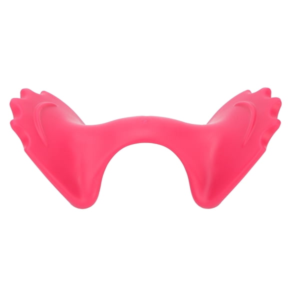 Yajisi Neck Stretcher Portable Pain Relief Head Orthopedic Cervical Traction Device Pillow, Vibrant Red. Perfect for Spinal Alignment and Neck Tension Relief (6.7 inches / 17 cm)