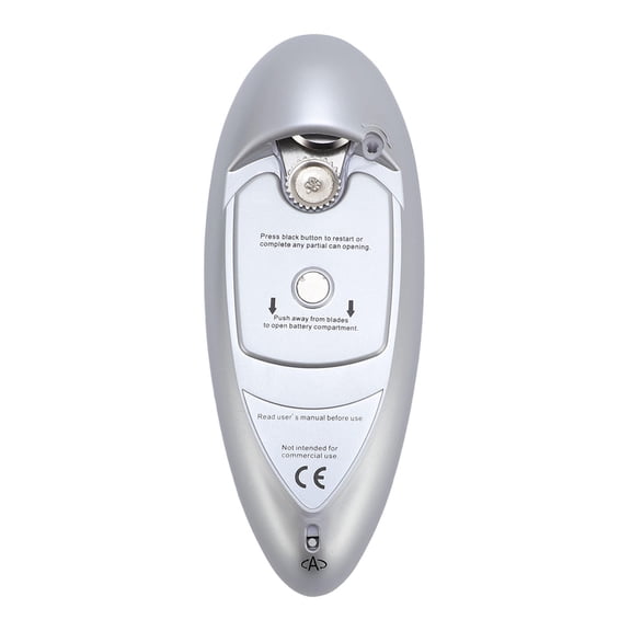 Yajisi One Touch Electric Can Opener Stainless Steel Automatic Can Opener, Side Cut Hygienic, Battery Operated Kitchen Tool, 6.69x2.76x1.97in
