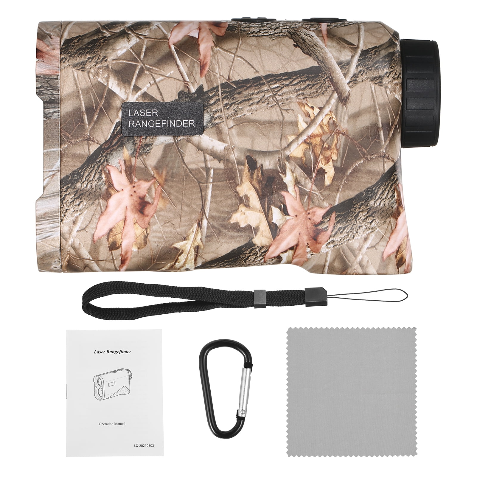 Yajisi Outdoor Compact 6X Laser Range Finder 600m / 656 Yards Hunting & Golf Monocular Telescope