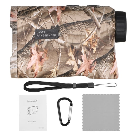 Yajisi Outdoor Compact 6X Laser Range Finder 600m / 656 Yards Hunting & Golf Monocular Telescope