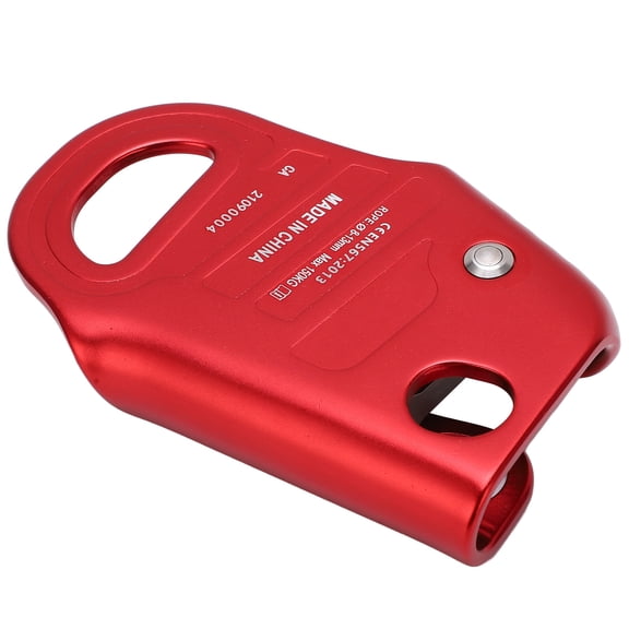 Yajisi Outdoor Rock Climbing Chest Ascender 7075 Aluminum Safety Riser Red, 150kg/330lbs Capacity