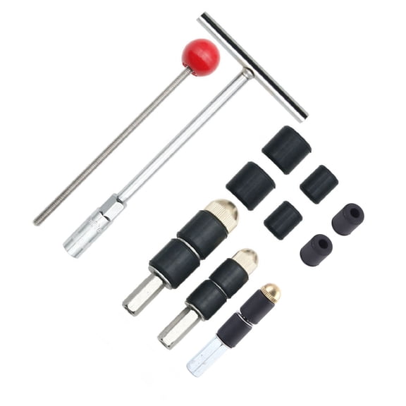 Yajisi Pipe Water Stopper Kit, Stainless Steel Hot Melt Needles, Professional Plumber Plumbing Tool for Home Improvement Repair, Fast Water Line Stopper