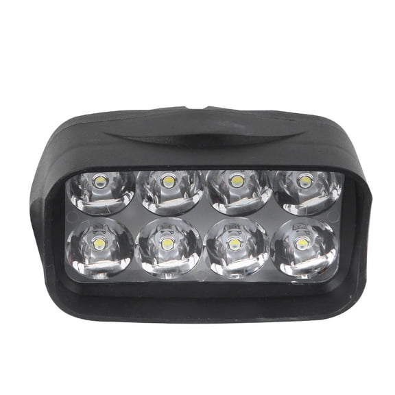 Yajisi Plastic General 8LED Electric Tricycle Modified Heat Dissipation Strong Spot Light for Motorcycle Electric Bike (3.35 inches / 8.5 cm)