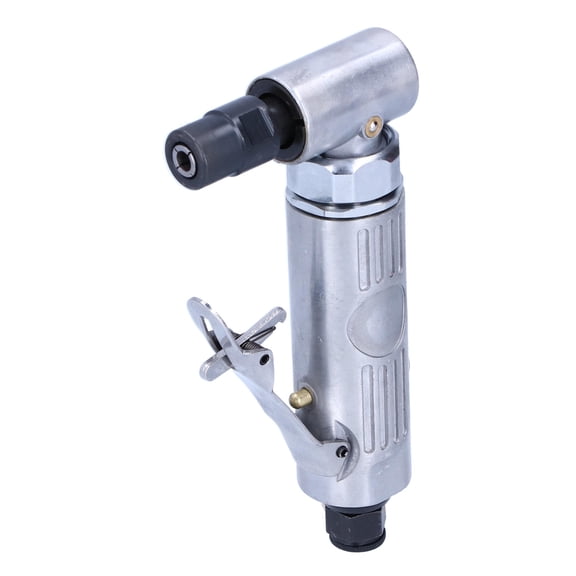 Yajisi Portable Air Die Grinder 90 Degree Straight Shank Pneumatic Grinding Engraving Machine Tool 20000RPM Zinc Alloy for Metal Polishing 7.48 x 3.15 x 1.97 in