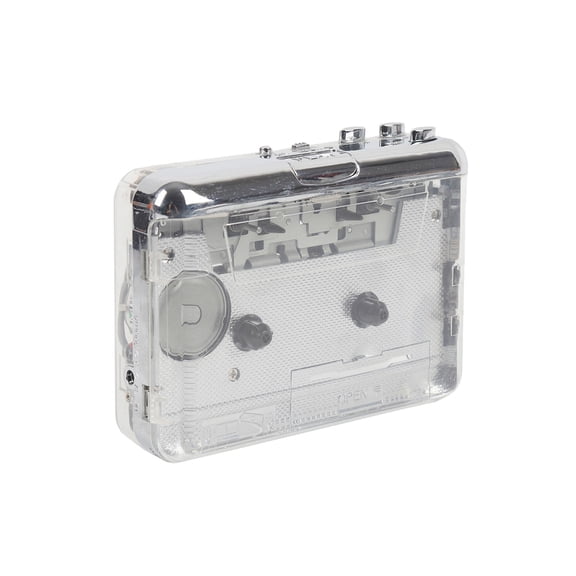 Yajisi Portable Cassette to MP3 Player and Tape Converter, Mini Stereo Sound Music Player with 3.5mm Headphone Input, Compatible with PC and Laptop for CD Cassette Capture