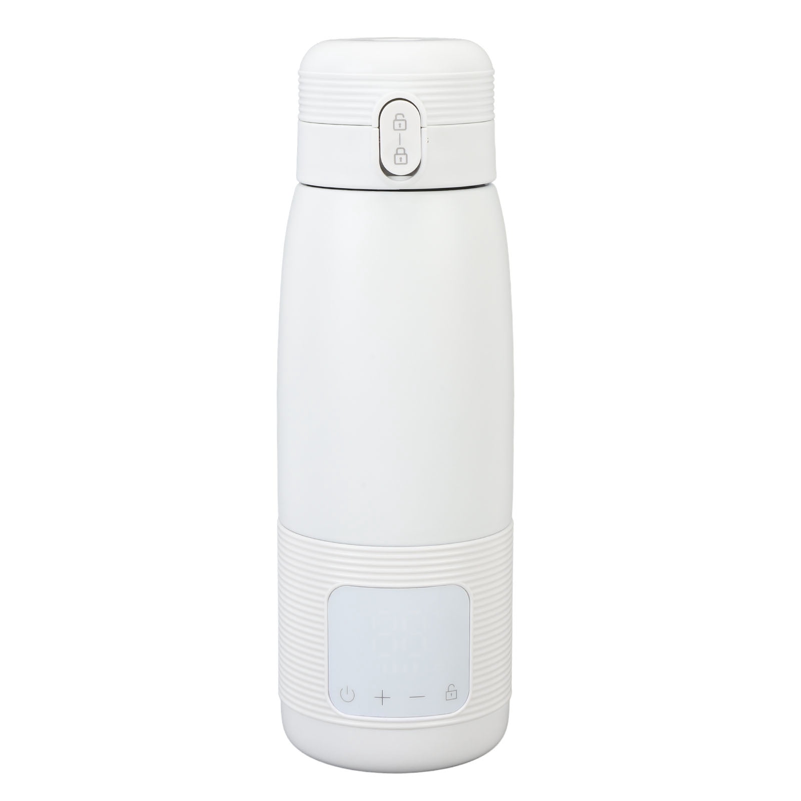 Yajisi Portable Cordless Baby Bottle Warmer USB Rechargeable Travel Water Warmer for Breastmilk and Formula Feeding, 500mL / 16.9 fl oz Capacity with 5000mAh Battery, Perfect for On-the-Go, White