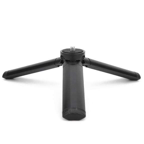 Yajisi Portable Desktop Mini Tripod Aluminium Alloy Camera Stand with 1/4 Inch Mount, Black