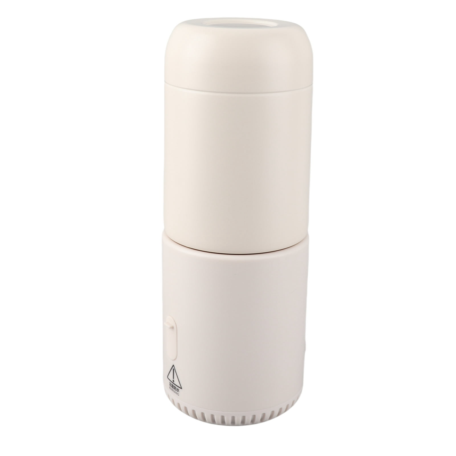 Yajisi Portable Electric Travel Kettle 400ml / 13.5 oz Cordless Heating Water Bottle with 10000mAh Battery Constant Temperature Control for Baby Milk Preparation and Outdoor Travel